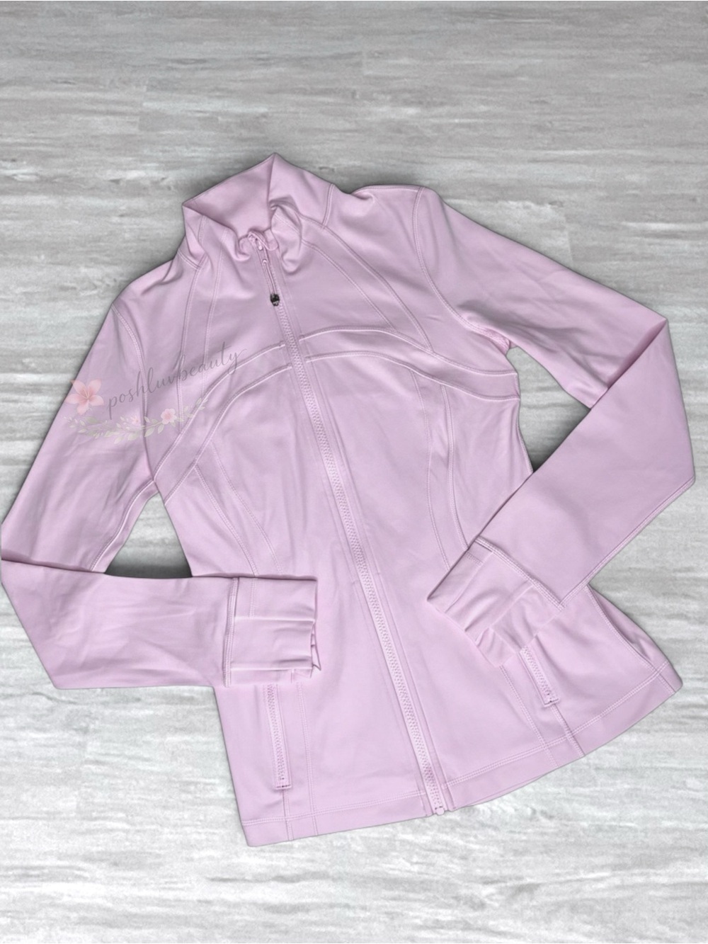 Lululemon Define Jacket Pink Organza Full Zip Yoga Athletic NWT